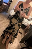 I got so many compliments on this dress! I'm short, so the high-low style worked perfectly and I didn't have to get it altered. It was comfortable and fit in all the right places. I initially got it to wear to a formal work event but can wear it again and again. Love it!! - Sara N.