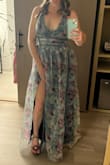 I purchased this dress for a formal wedding in May and it was perfect. Fit beautifully, was a bit long I did have to have it hemmed a bit but I love it! - Melissa T.