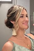 LOVE these earrings! They are so simple and elegant. They give me Goddess vibes :) - Kasey J.