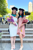 Fits small, ordered a medium originally (always get M) and had to change for a large. But the large was absolutely perfect and was great for graduation! - Hannah S.