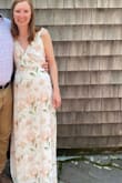 Perfect bridal shower dress! Got so many compliments. My one complaint is that it was long even with heels...but I am small chested. I still loved it and it was a beautiful pick! - Melanie P.