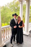 Beautiful dress for the price. I did have to get it altered since it was long and shoulder area taken up an inch. Other than that it was super comfy! - Elyse S.