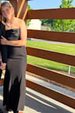 This dress was so comfortable and the material was amazing. If you're taller than me though it might be a little short. - Natalie O.