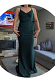 Fits well and is comfortable.  Buttons on the back have to be done up by someone else as it would be impossible to do on your own.  The material is good quality and the dress is also lined.  Received lots of compliments. Ordered XS as that is my usual size but I could've gone up a size. - Gloria B.