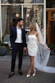 Wore this for an engagement shoot and it was beautifully simple and can be dressed up, loved how it looked and loved that it wasn't tight at the bottom - made for a classier look as opposed to looking like it was a going out dress! - Injada H.