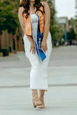 The straps give such a cute look. Perfect for graduation pictures and so comfortable! - Judith N.