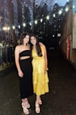 Loved the fit of this dress! Felt super comfortable while still looking formal. The dress has a shine to it so the overall brightness was definitely out of my comfort zone, but got a lot of compliments. - Ahana G.