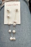 Beautiful earrings, but the pearls broke off the chain and do not stay. Very disappointed they were going to be for my wedding. - Bailey B.