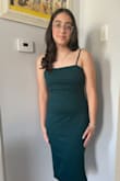 Dress arrived and fit like a glove. Happy with the overall product and looks beautiful. - Elena C.