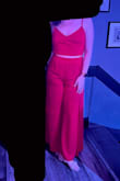 This outfit was a dream for my 30th birthday! Went to dinner and then dancing and it was perfect and comfortable and I got so many compliments all night. I did need to get it hemmed like others have said, but it was worth it. Only thing to note is that underwear do show a bit (I got it in red), so I ended up wearing biker shorts under and that actually worked perfectly. - Nicole G.