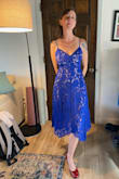I liked this dress, but I just liked other dresses I ordered better and decided to return this one! I ordered XS so it would give me a flattering shape. - Kendall J.