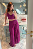 The color, the style.. it turns heads in the best way possible 

One note: the top doesn't not provide much support for larger chests. I decided to wear a lacy black bra underneath and just let it peek out. - Lauren M.