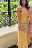 I have purchased this dress in three colors! Red, blue and yellow. It's really cute and flirty. You can adjust the waist with the tie to show off your figure. The only issue is I had to shorten the straps. I simply folded them down inside and sewed it- I'm no seamstress, but it worked! The dress is still worth buying. - Tracy R.