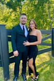 this dress is soo comfortable. i got so many compliments! it doesn't fall down if you get the right size, it is a little stretchy so if you are in between sizes id choose the size smaller. - Julia R.