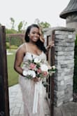 I wore this dress as a second look for my wedding and loved the way it looked! It was just the right amount of flare and fit perfectly! - Donice B.