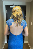 I absolutely love this dress! It fit me so well, and it was comfortable to wear for over 6 hours the night I wore it to a wedding. The back is so pretty. I received so many compliments on it! - Macy C.