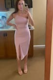 This dress fit and looked better than I expected. If you're hesitant like I was just go for it. - Brooke C.