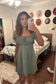 I love the dress! In the chest area I do feel like it needs for it to be a little more tight, but apart from that I think its very pretty! (The chest area is not adjustable. I thought the strings were to adjust but its only decoration) - Maria R.
