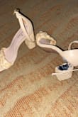 These shoes looked cute & I was excited to wear them to our best friend's wedding but the heel BROKE right off an hour into the reception. Very disappointed in the quality of these & very disappointed I had to go barefoot the rest of the night! - Valerie H.
