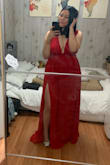 Beautiful dress that I purchased for my son graduation! I got so many complements - Alondra J.