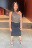 Loved this top it was very comfortable and a great statement piece. I am normally a M and I ordered a S based on other reviews and it fit perfectly. - Tashanna H.