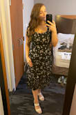 I love this dress! my only complaint is that I normally wear a L, but I'm so glad I sized up to an XL. - Brianna K.