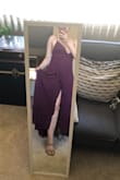 The dress is amazing. I originally bought it for a wedding but I feel like I can definitely take it to other events or dates as well. It fits gorgeously and doesn't need too much alteration for my body type. You can go braless or I purchased some NuBra to go with it but personally I think braless was better because nothing showed and it is backless. - Kayley L.