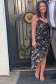 Fit well, was a little tight zipping but kept everything in place. It is a beautiful dress and I got many compliments. - Alyse H.