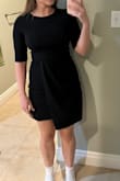 I specifically needed a dress that could get approved by my managers to wear around clients at professional dinners and meetings. This one looked corporate enough to me, while still being cute, and it did pass the test with my managers! - Jane S.