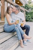I wore these shoes for the first time during my engagement shoot. I love the look of them, especially in photos. Negatives: they are more blush than nude in color, and they're not the most comfortable. - Shelby I.