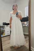 I had bought another dress from Lulus but I felt it wasn't him.  Then I saw this one and fell in love with it but they didn't have it in stock so I kept waiting for it to come back.  Bought it was delivered in 2 days and it fit perfectly, I bought the S. - Janayna D.