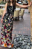 I was worried based on the other reviews and ordered both an XS and a S, but the XS ended up fitting perfectly. The floral detail is beautiful and the style is so flattering the dress got a LOT of compliments! Really love this dress. - Rachel B.