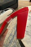 They are small. They are not well-finished either (see picture). Another pair that's going to be tossed because I can't exchange them. Although it's not fair because they are faulty.

Updated Review: Lulus gave me a store credit for these shoes. They have an excellent customer service. - Aixa A.