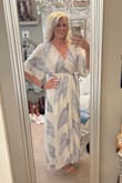 Dress is a very comfortable, lightweight material.  I will wear this throughout the summer, even if only to run errands! - Tonya T.