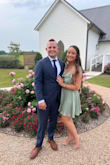 Loved this dreamy sage dress! I thought it was super flattering and fun to dance in! Top part was a little tricky to situate but otherwise no complaints. - Morgan F.