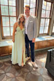 I wore these shoes for a wedding rehearsal as well as the actual wedding. I was in them for 6+ hours and had no blisters :) I typically wear a size 6.5 but sized down to a 6 and they fit great. The ankle straps were a little loose but that happens with most heels on me. I added another hole on both sides where I need the clasp to go and that solved the problem! - Staci S.