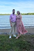 This dress was so comfy and was perfect for a more casual wedding I had!! At first, the top felt a little awkward but the straps are adjustable which made it so much better - Alexandria B.