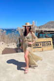 Got lots of compliments wearing this cover-up. Great for a fun beach or pool scene. Only downside: it was too long on me to the point where I was tripping over the bottom (and I'm on the taller side - not sure how shorter girls will fare). - Emily M.