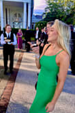 This was a perfect wedding guest dress. Fit perfectly, hugged the right way, and was just the right length to wear with heels. The color was gorgeous and I got so many compliments on this dress. Lulus is always my go-to for special occasions and they killed it with this one! - Dakota H.