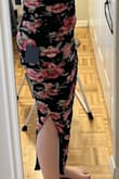 I loved this dress except the large slit was unflattering and uncomfortable. - Rachel S.