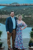 This dress is not my usual style but it's amazing. The way it hits your body makes you feel so pretty. I received so many compliments and I am so happy I got this dress. I did wear nipple covers and breast tape as a strapless bra would show and I have a large chest. The spaghetti strap is adjustable which provides a little extra support. - Abby M.