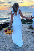 Loved this dress! Straps were loose, bust area little loose. Had the straps altered. - Trisha M.
