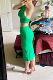 Beautiful green set. Hugs my curves perfectly. Going to be wearing this on repeat this summer! - Shannon W.