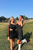 I bought this dress for the taylor swift concert in Chicago, and it fit the occasion perfectly. I got tons of compliments on it!! It's a bit tight in the shoulders, but other than that I really really enjoyed this dress. This dress is elegant yet trendy at the same time, and I will 100% be wearing it again! - Margaret W.