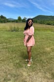 This romper was super flattering and comfortable. I wear a US 4-6 so I ordered the medium but the sleeves are not as fitting as I would have liked. The only downside is that the zipper is on the back so you will need some assistance putting it on and taking it off. Otherwise, buy it! - Tamera M.