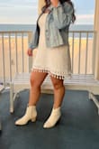 I loved this dress, super flattering and cute for summer/spring. I wore this on my bachelorette trip and I got so many compliments! - Kennedy R.