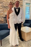 This dress is a stunner! Not gonna lie, it's snug in the waist & I had to clean up my diet before the event but nothing crazy. I definitely recommend this dress! - Kimberly U.