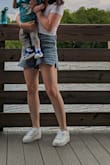 I love these shoes! They are so cute and comfortable. I've worn them almost every day since I got them.  

I would advice against wearing them in the grass or anywhere dirty as they stain very easily, but that can't really be helped with white sneakers. - Hannah B.