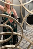 I couldn't be happier with this dress, the material is so silky and soft and it looked wonderful for the wedding. Elegant and comfortable - Lauren L.