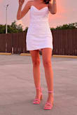 Obsessed with this dress!! Wore it at my bachelorette and got so many compliments! Super comfortable and flattering - Carly C.